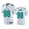 mens dolphins raekwon davis white vapor limited jersey