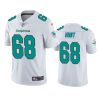 mens dolphins robert hunt white vapor limited jersey