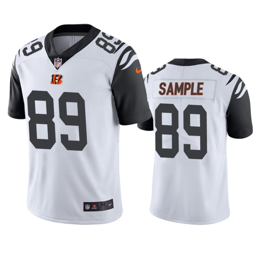 mens drew sample bengals white color rush limited jersey