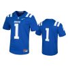 mens duke blue devils 1 royal untouchable jersey