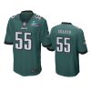 mens eagles brandon graham midnight green super bowl lvii game jersey