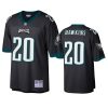 mens eagles brian dawkins black legacy replica jersey