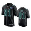 mens eagles fletcher cox black super bowl lvii fashion game jersey