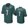 mens eagles haason reddick midnight green super bowl lvii game jersey