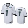 mens eagles haason reddick white super bowl lvii game jersey