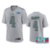 mens eagles jake elliott gray super bowl lvii atmosphere jersey