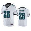 mens eagles miles sanders white vapor limited jersey