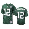mens eagles randall cunningham kelly green 1992 authentic throwback jersey