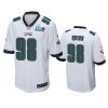 mens eagles robert quinn white super bowl lvii game jersey