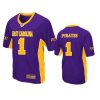 mens ecu pirates 1 purple max power jersey