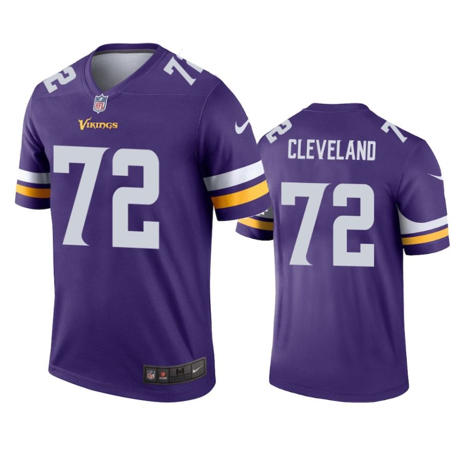 mens ezra cleveland vikings purple legend jersey