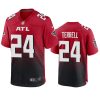 mens falcons a.j. terrell red game jersey