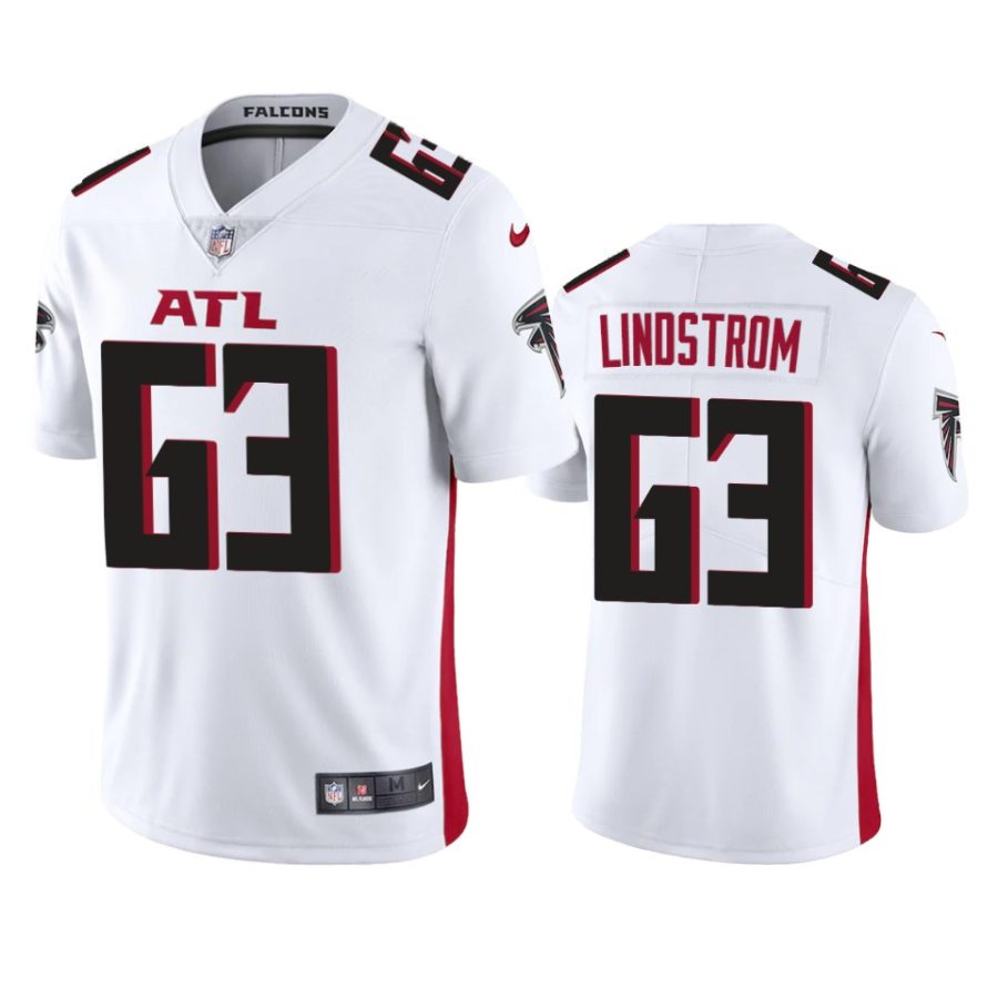 mens falcons chris lindstrom white 2020 vapor limited jersey