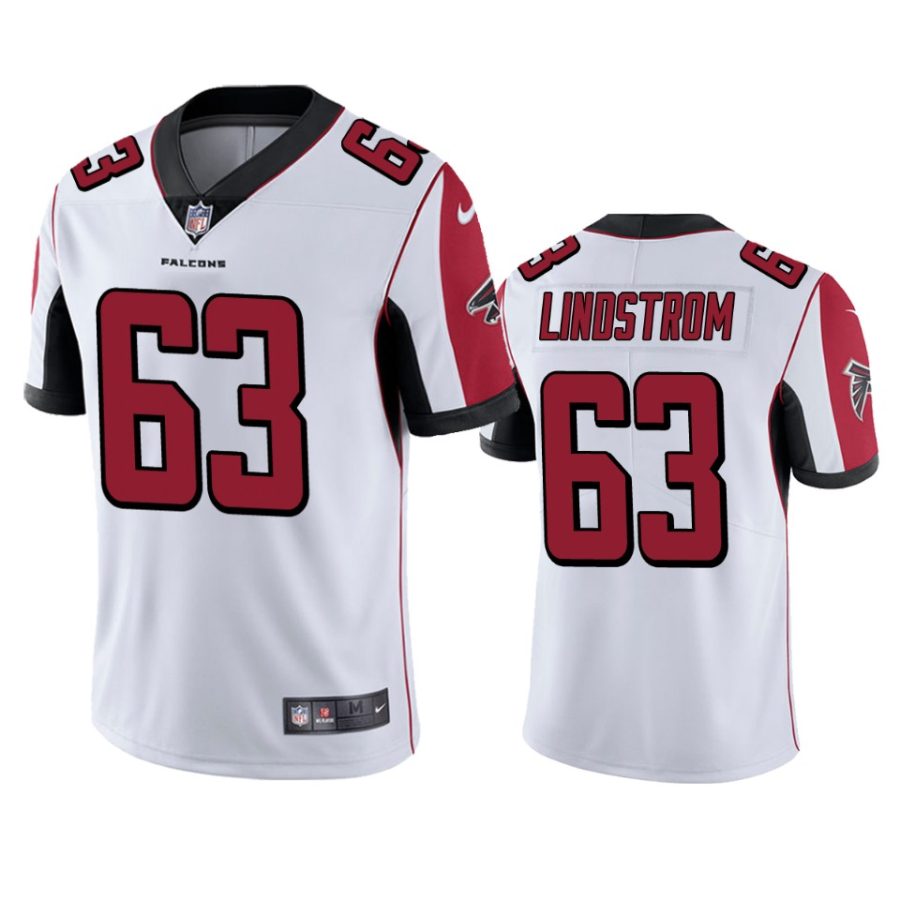 mens falcons chris lindstrom white vapor limited jersey