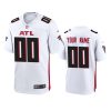 mens falcons custom white 2020 game jersey