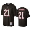 mens falcons deion sanders black legacy replica jersey