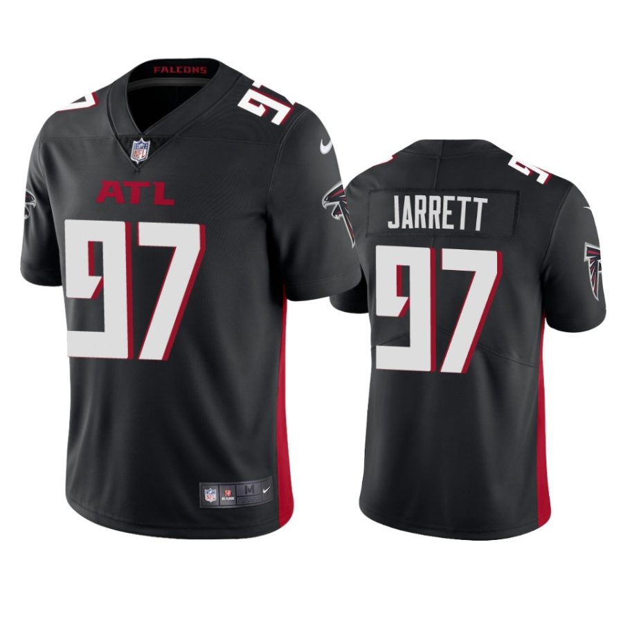 mens falcons grady jarrett black 2020 vapor limited jersey