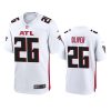 mens falcons isaiah oliver white 2020 game jersey