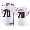 mens falcons jake matthews white 2020 vapor limited jersey