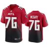 mens falcons kaleb mcgary red 2020 game jersey