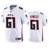 mens falcons matt hennessy white vapor jersey