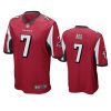 mens falcons younghoe koo red game jersey