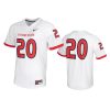 mens fresno state bulldogs 20 white untouchable jersey