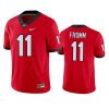 mens georgia bulldogs jake fromm red jersey