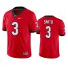 mens georgia bulldogs roquan smith red jersey