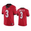 mens georgia bulldogs todd gurley ii red limited jersey