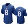 mens giants daniel jones royal game jersey