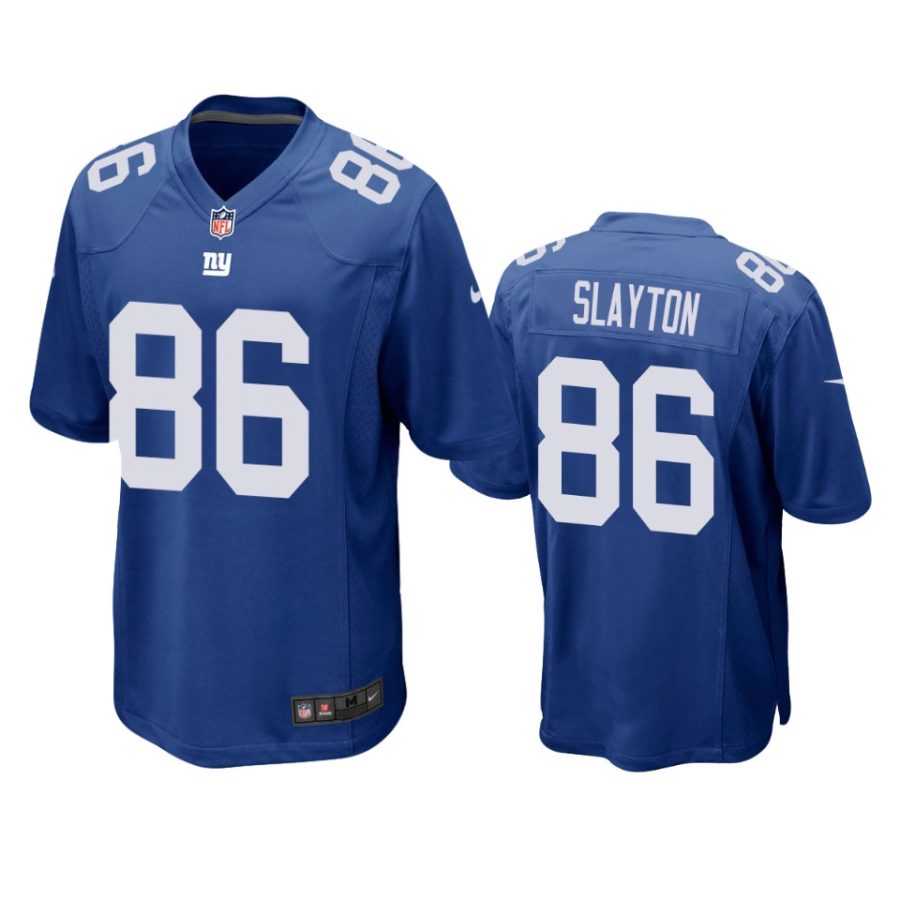 mens giants darius slayton royal game jersey