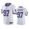 mens giants dexter lawrence white color rush limited jersey