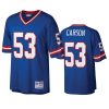 mens giants harry carson royal legacy replica jersey