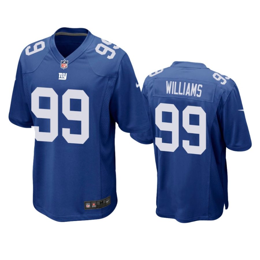 mens giants leonard williams royal game jersey