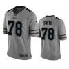 mens gray bruce smith jersey