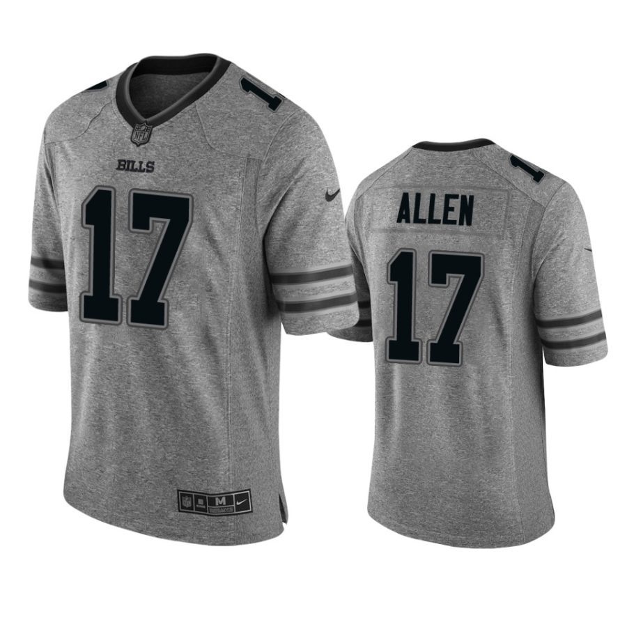 mens gray josh allen jersey