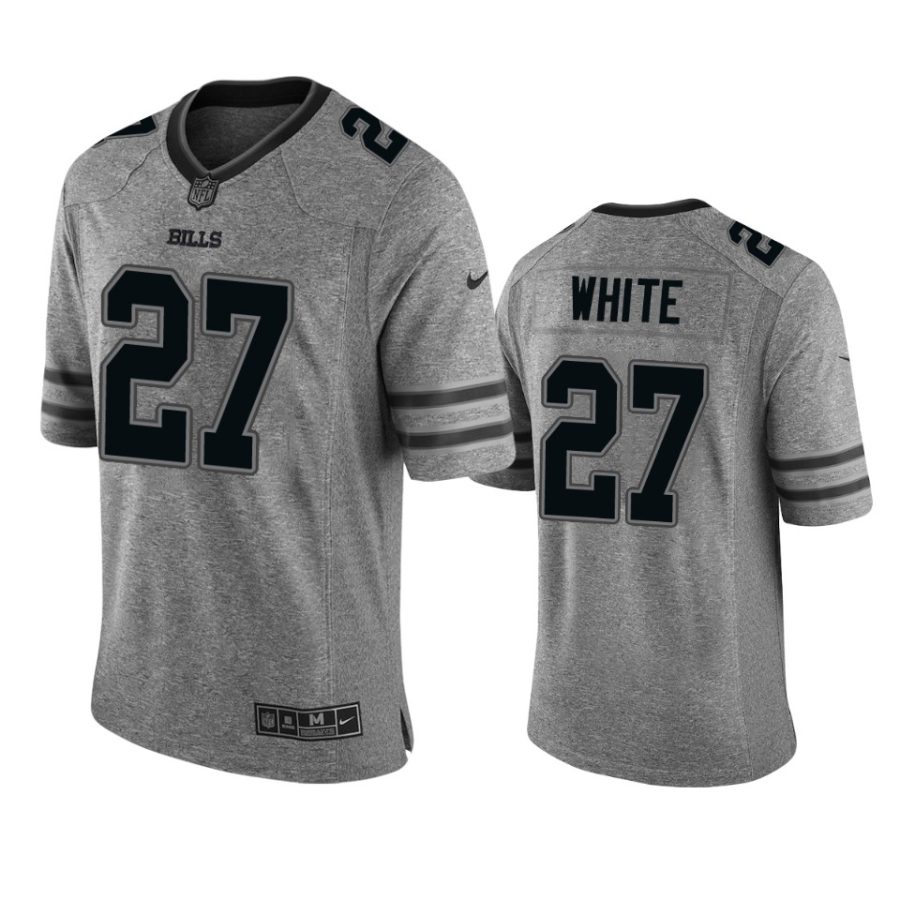 mens gray tredavious white jersey