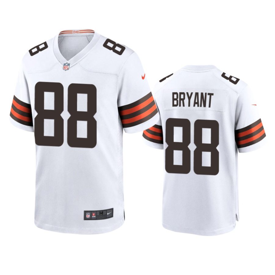 mens harrison bryant browns white game jersey