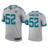 mens jaguars davon hamilton silver inverted legend jersey