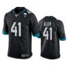 mens jaguars josh allen black 25th anniversary game jersey