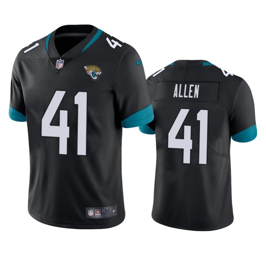 mens jaguars josh allen black vapor limited jersey