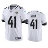 mens jaguars josh allen white vapor limited jersey