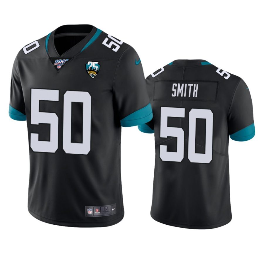 mens jaguars telvin smith black 25th anniversary vapor limited jersey