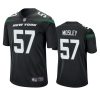 mens jets c.j. mosley black 2019 game jersey