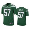mens jets c.j. mosley green 2019 game jersey