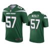 mens jets c.j. mosley green 2019 legend jersey