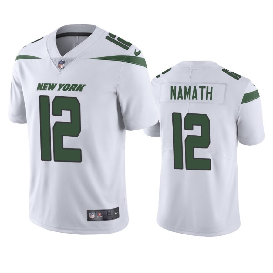 mens jets joe namath white 2019 vapor untouchable limited jersey