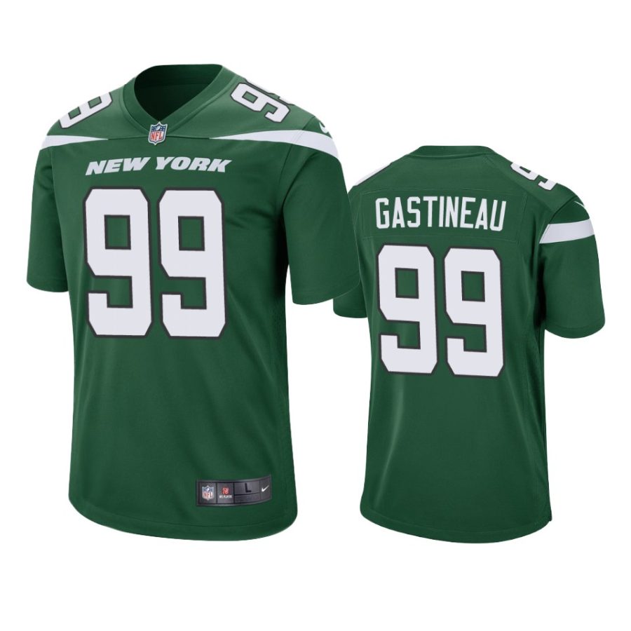 mens jets mark gastineau green 2019 game jersey