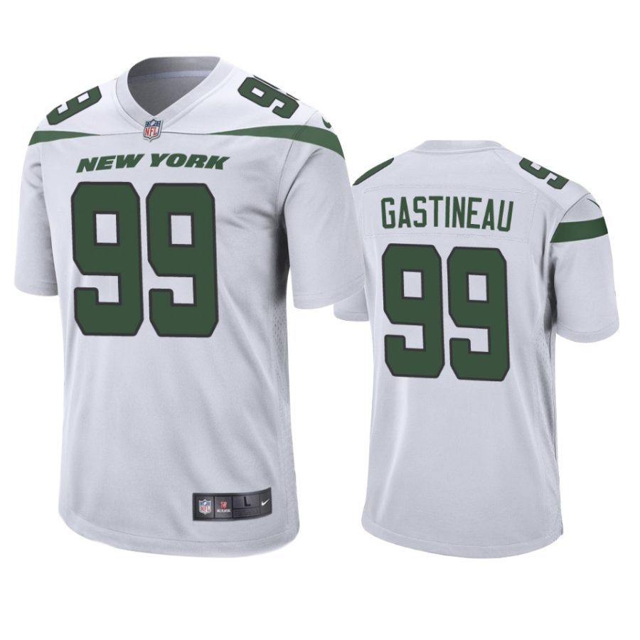 mens jets mark gastineau white 2019 game jersey